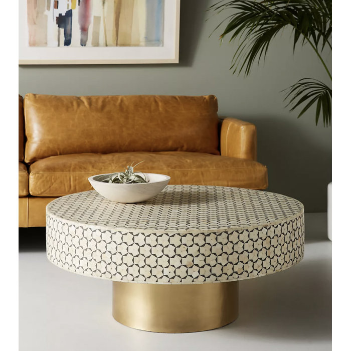 Bloomsbury Market Sander Inlay Coffee Table Wayfair.co.uk